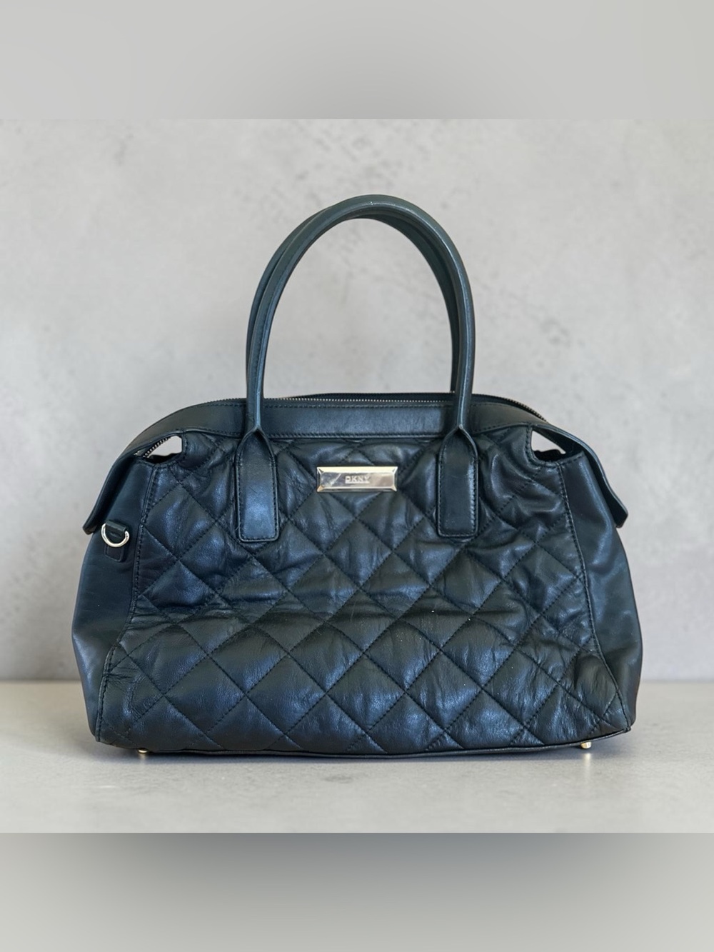 DKNY Quilted Napa Leather Bag